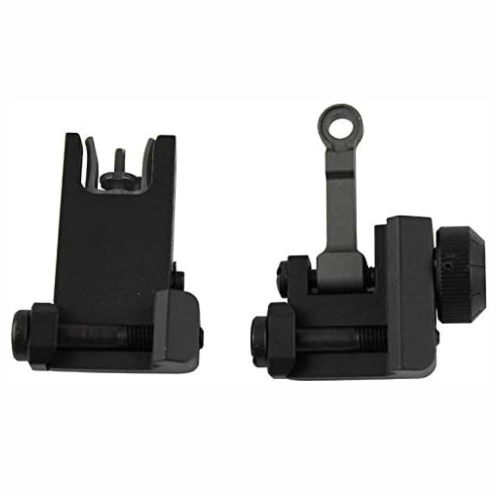 SM Flip-Up Front and Rear Sights Picatinny and Weaver MK3