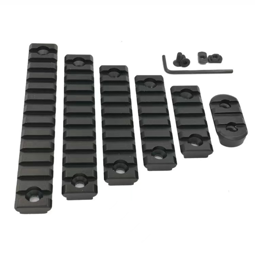 6 Pc Single Side Picatinny Rail Mount Set