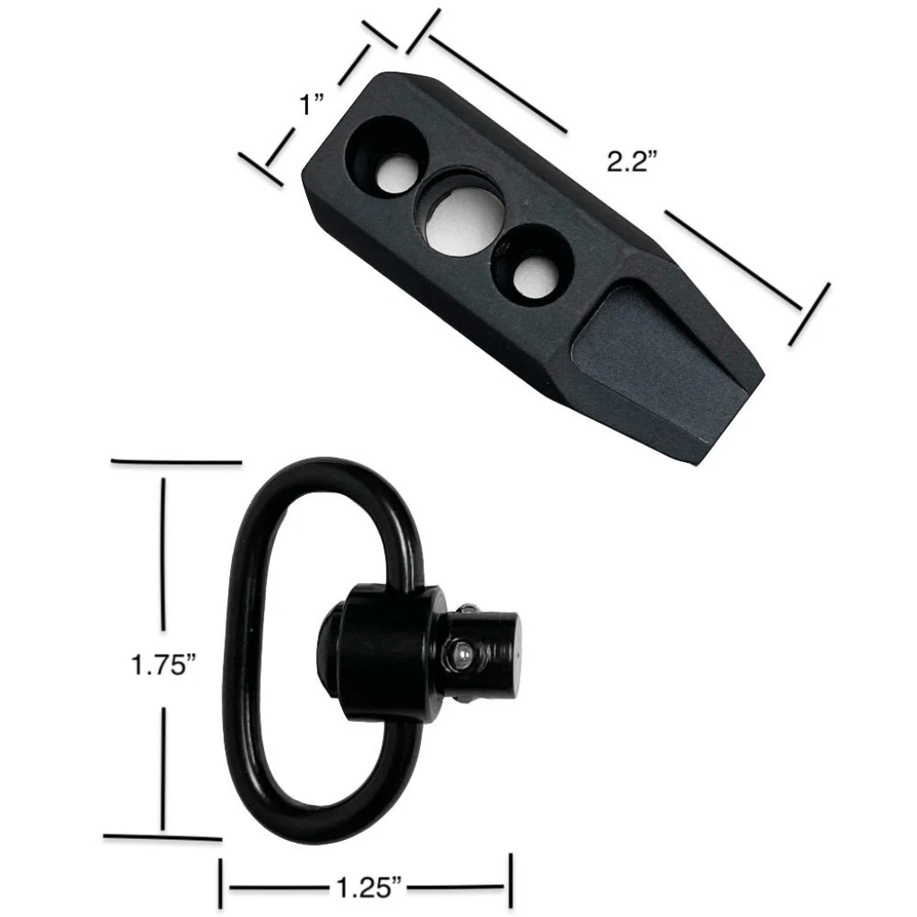 Swivel Rail Mount MLOK Kit