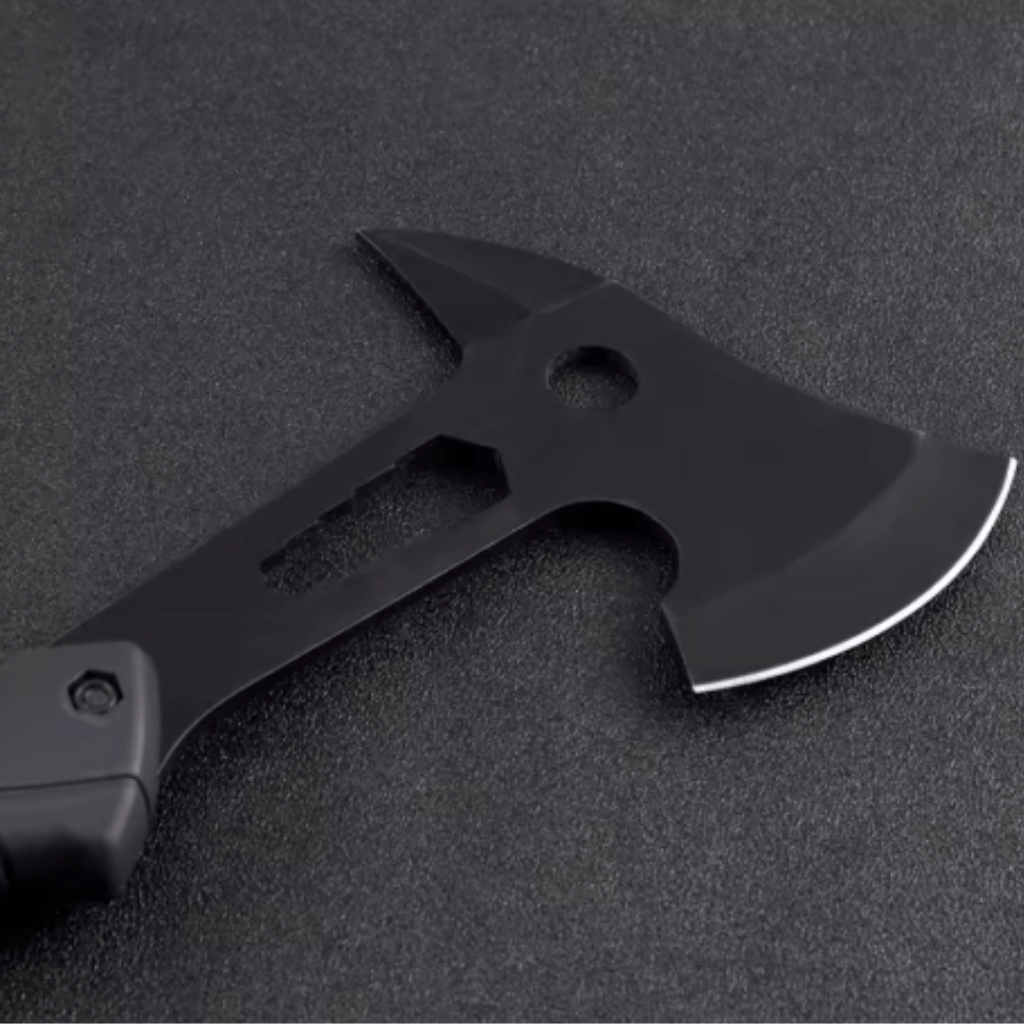 Tactical Midnight Stainless Steel Full Tang Hatchet
