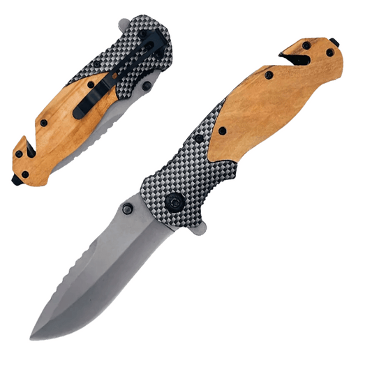 Titanium Plated Stainless Steel Folding Knife