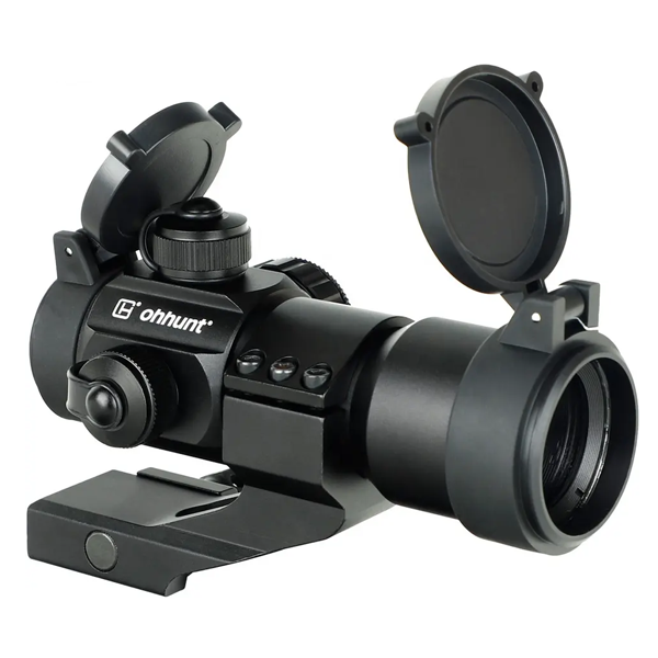 OhHunt 1x30 Red Dot Reflex Sight with Offset Picatinny Mount – Shooters ...